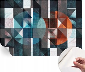 Modern öntapadós fotótapéta Mosható Absztrakt formåk 152x104 cm