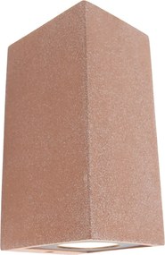 Modern kültéri fali lámpa terrakotta 2-lámpás IP44 - Pompei