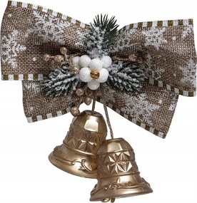 Arany karácsonyfadíszek Karácsonyra Csengettyűk Karácsonyfadíszek