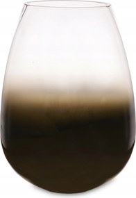 Üveg Váza Virág Dekoráció Elegáns Üveg Tároló 30 CM