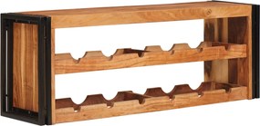 vidaXL Borágas Barna 100 x 45 x 33 cm Tömör Akácfa
