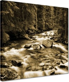 Vászonkép 30x30 Tátra Lengyel hegyek Kilátás