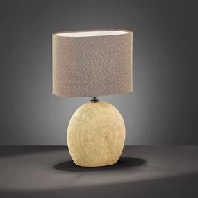 Wofi 845601236000 - Asztali lámpa CARMEN 1xE14/40W/230V bézs