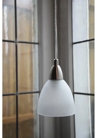 Ezüstszínű függőlámpa üveg búrával ø 11 cm Line – Markslöjd