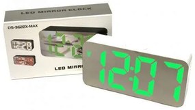 Tükrös Kerekített Sarok Design LED Digitális ébresztő óra - DS-3622L