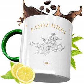 Bögre Zöld Csillagjegyek Horoszkóp Ajándék fényképes nyomtatással