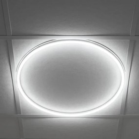 Kanlux 26785 - AVAR LED beépíthető keret 40W, 230V, 4000K, 59 cm átm.