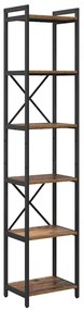 Könyvszekrény Régi fa 40 x 30 x 188 cm Faanyag