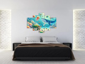 Kép - A világ a víz alatt (150x105 cm)