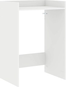 vidaXL Mosógép Szekrény tárolóval Fehér 67,5 x 48 x 97 cm Faanyag
