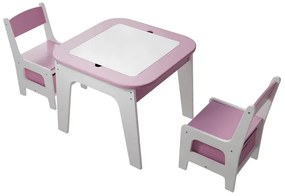 Juskys Milou gyermek fa szett - rózsaszín