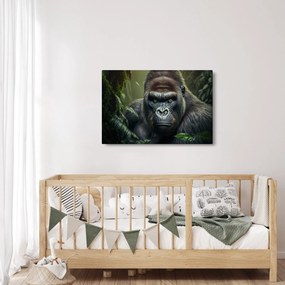 Kép - Egy gorilla portréja (90x60 cm)