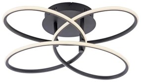 Leuchten Direkt 15660-18 - LED Dimmelhető felületre szerelhető csillár NODE LED/27W/230V