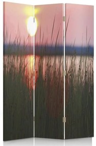 Gario Paraván Naplemente a tavon Méret: 110 x 170 cm, Kivitelezés: Klasszikus paraván