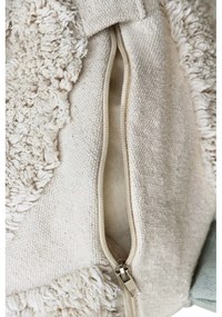 Világoszöld-krémszínű gyerek babzsákfotel Mr. Snail – Lorena Canals