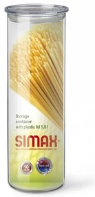 Simax 5132 üvegedény műanyag fedéllel, 1,8 l