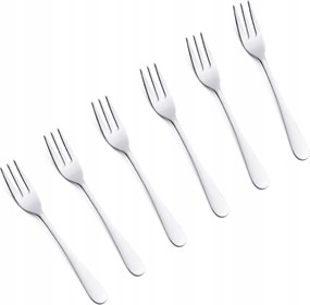 Gyümölcs tortavilla Desszert 6 db-os Rubi desszertvilla szett