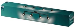 Philips - Spotlámpa NIALL 4xGU10/5W/230V fekete/réz