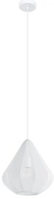Eglo 43996 - Csillár zsinóron DOLWEN 1xE27/40W/230V átm. 33,5 cm fehér