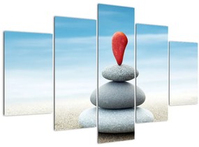 Kép - Egyensúly kövekkel (150x105 cm)