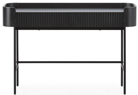 Fekete konzolasztal 40x120 cm Willa – MOME