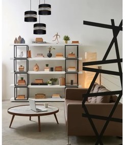 Csillár zsinóron CORAL 3xE27/60W/230V fekete