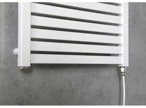 Aqualine - Fürdőszobai elektromos radiátor TONDI-E 300W/230V 97 cm fehér