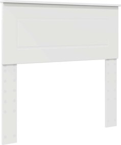 vidaXL Fejtámla Fehér 75 cm Faanyag