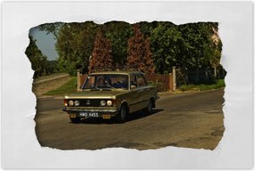Poszterek 120x80 Nagy Fiat 125P Lengyel
