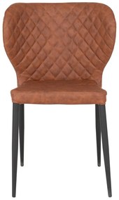 Konyakbarna étkezőszék szett 4 db-os Pisa – House Nordic