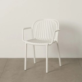 Fehér műanyag étkezőszék Alia – Ixia