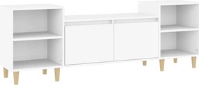 vidaXL fehér szerelt fa TV-szekrény 160 x 35 x 55 cm