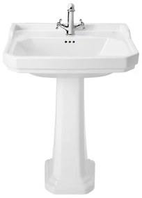 Roca A3270A1000 - Carmen 65x48 cm falra szerelhető fehér kerámia mosdó