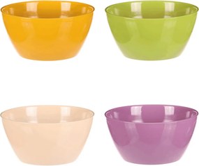 Terrakotta virágtartó 25 cm átmérő, 4-féle színben, darabár