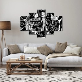Kép - Graffiti (150x105 cm)