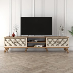 TV asztal/szekrény Clara (dió + krém). 1071855
