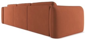 Narancssárga sarokkanapé (jobb oldali) Hoku – Makamii