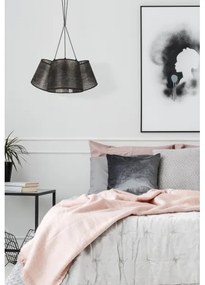 Duolla - Csillár zsinóron ROSSA 3xE27/40W/230V fekete