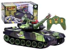 Távirányítós War Tank Terepmintás T-90 Harckocsi Két Tank Egymással Harcolhat
