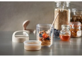 Joghurt tartó kanállal To Go Organic – Lékué