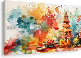 Kép - Akvarell illusztráció (90x60 cm)