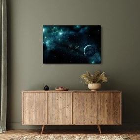 Kép - Élet az űrben (90x60 cm)