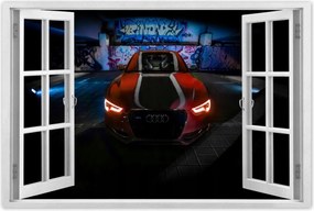 Poszterek 90x60 Piros Audica Audi