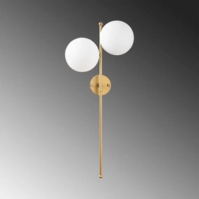 Aranyszínű fali lámpa Fazli – Opviq lights