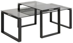 Katrine fekete dohányzóasztal - Actona