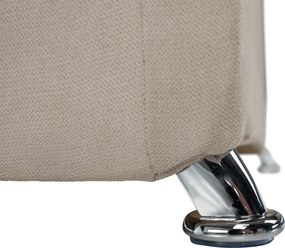 Kinyitható dívány, bézs/barna, PERSI