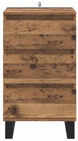 Széf fiókkal Régi fa Faanyag