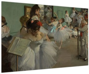 Kép - Edgar Degas, The Dance Class, reprodukciók (90x60 cm)