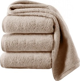 3 db Törölköző 500G Prémium Kéthurkos 50x100cm 500g Bézs Szett