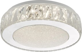 DAR LIGHTING AKE5208 AKELIA Kerek Mennyezeti Lámpa Átlátszó LED IP20